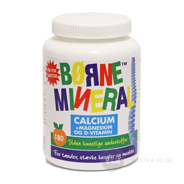 B�rnemineral m. appelsin Calcium + Magnesium + D-vitamin